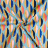 Algodón estampado GOFAO Nilo / Multicolor vintage